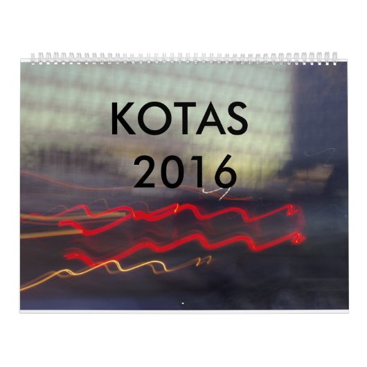 KOTAS 2016年 カレンダー (カバー)