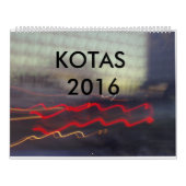 KOTAS 2016年 カレンダー (カバー)