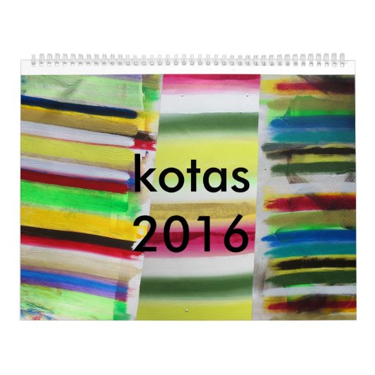 kotas 2016年 カレンダー (カバー)