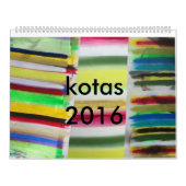 kotas 2016年 カレンダー (カバー)