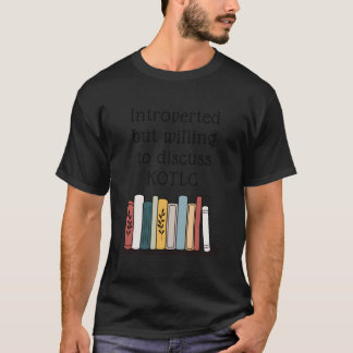 KotlcブックシリーズファンソフィーFoster Fan Tシャツ