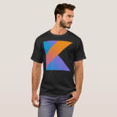 Kotlin logo t-shirt for Kotlin programmers Classic Tシャツ (正面フル)