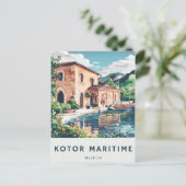Kotor Maritime Museumハガキ旅行ヒスター ポストカード (スタンド正面)