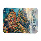 Kotor Old Town Montenegro マグネット (横)