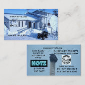 KOTZの無線カード 名刺 (正面/裏面)