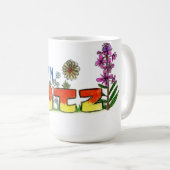 kotzの花のマグ コーヒーマグカップ (正面右)