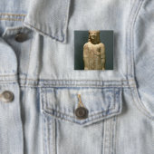 Kouros Dionysermos、ギリシャ語、初期の期間、c.600 B 缶バッジ (インサイチュ)
