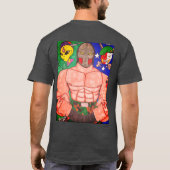Kousin Freaky B/WデーモンTシャツ Tシャツ (裏面)