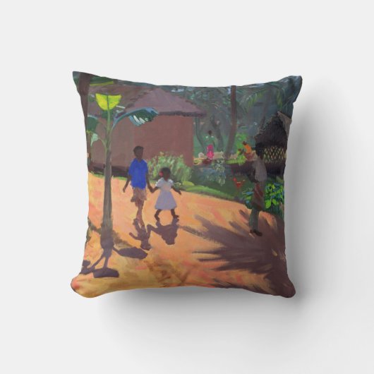 Kovalumのビーチケーララ州1996年への道 クッション (正面)