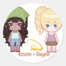Koven + Rayne ステッカー 1