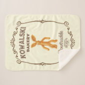 Kowalski Bakery - Bowtruckle シェルパブランケット (正面(横))