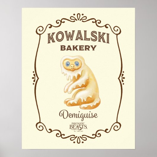 Kowalski Bakery - Demiguise ポスター (正面)