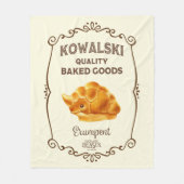 Kowalski Bakery - Erumpent フリースブランケット (正面)