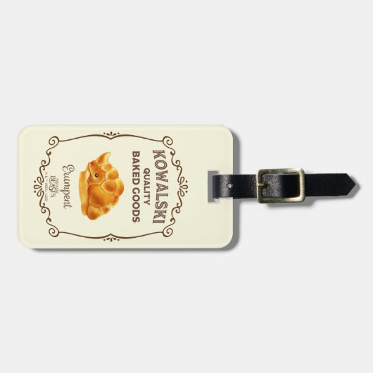 Kowalski Bakery - Erumpent ラゲッジタグ (正面横)