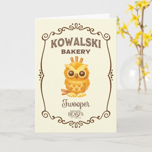Kowalski Bakery Fwooper カード (黄色い花)