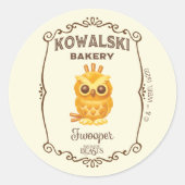 Kowalski Bakery Fwooper ラウンドシール (正面)