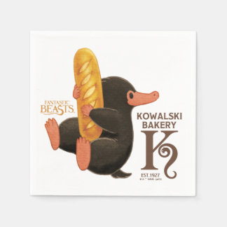 Kowalski Bakery - Niffler With Bread スタンダードカクテルナプキン