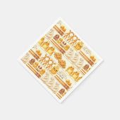 Kowalski Bakery Rows of Treats Pattern スタンダードカクテルナプキン (角)