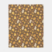 Kowalski Bakery Toss Pattern フリースブランケット (正面)