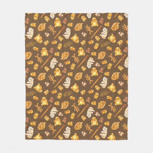 Kowalski Bakery Toss Pattern フリースブランケット (正面)