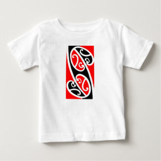 Kowhaiwhaiマオリのパターン2 ベビーTシャツ