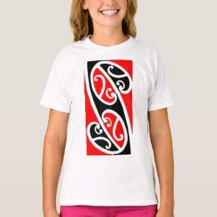 Kowhaiwhaiマオリのパターン2 Tシャツ