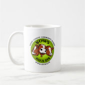 kowsのロゴ コーヒーマグカップ (左)