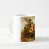 Kozakのコサック人のMamaiの絵画のマグ コーヒーマグカップ (正面左)