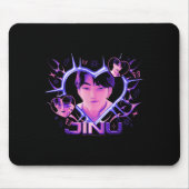 KpデーモンハンターズハロウィーンJinu Y2kハートシェイプRt マウスパッド (正面)