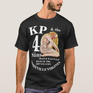 KP 4 Skins バンド フードトラック バーウィル ビルジニア hg Tシャツ