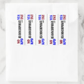 KPDYesTNTなし 長方形シール (バッグ)