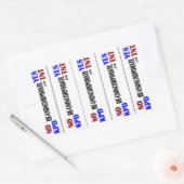 KPDYesTNTなし 長方形シール (封筒)