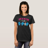 Kpopの恋人 Tシャツ (正面フル)