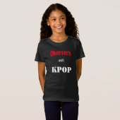 KPOPのTシャツに取り付かれている Tシャツ (正面フル)