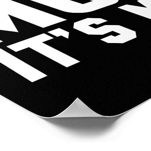 Kpopは私のライフミュージックスローガンのグラフィック ポスター (角)