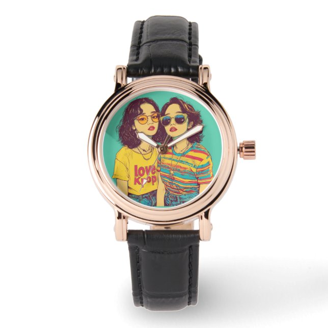 KPopウォッチ 腕時計 (正面)