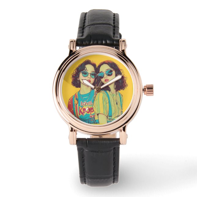KPopウォッチ 腕時計 (正面)