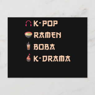 KPOPギフト ポストカード