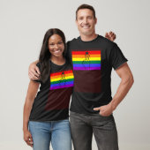 Kpopグッズ愛好家LGBTQゲイプライド国旗Q Tシャツ (ユニセックス)