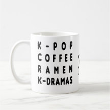 KPOPコーヒーラーメンKDRAMAコーヒーマグ