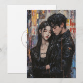 KPopバレンタインカード シーズンカード (正面/裏面)