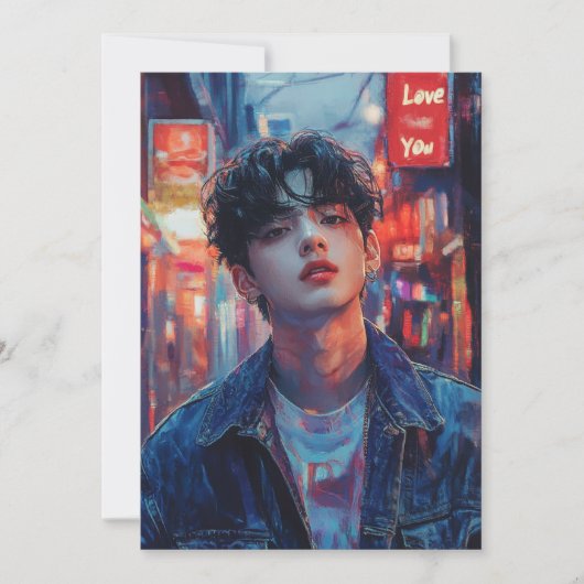 KPopバレンタインカード シーズンカード (正面)