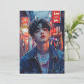 KPopバレンタインカード シーズンカード (スタンド正面)