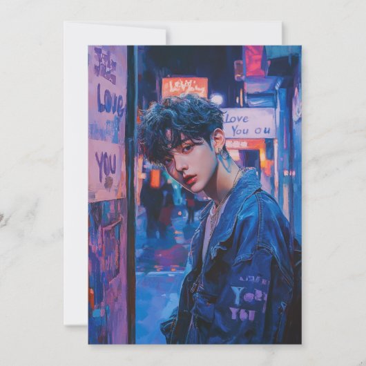 KPopバレンタインカード シーズンカード (正面)