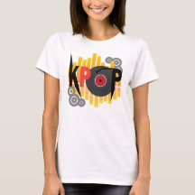 KPOPミュージックシャツ