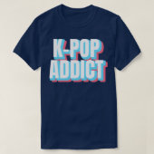 KPop中毒性 Tシャツ (デザイン正面)