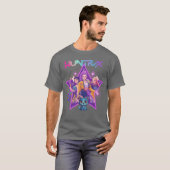 Kpop悪魔ハンターズビンテージ Tシャツ (正面フル)