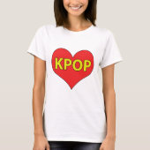 KPOP愛 Tシャツ (正面)