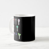 KPOP BOY GROUPライトスティックセット コーヒーマグカップ (正面左)