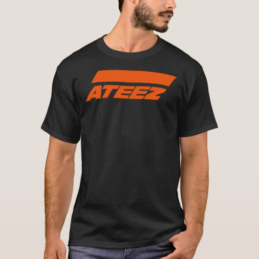 KPOP BOY GROUP ATEEZ OFFICIAL LOGO Classic T-Shirt Tシャツ (正面)
